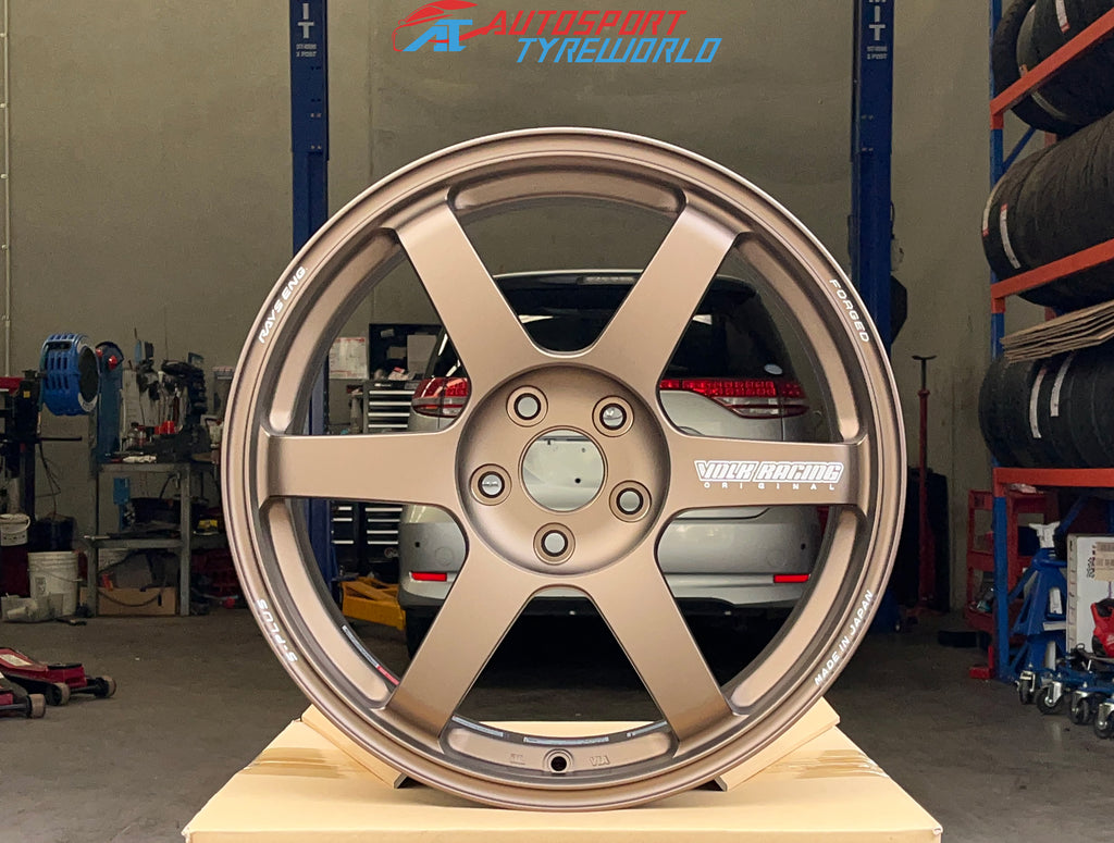 Rays Volk Racing TE37SAGA S-Plus - Bronze (Almite) (BR)