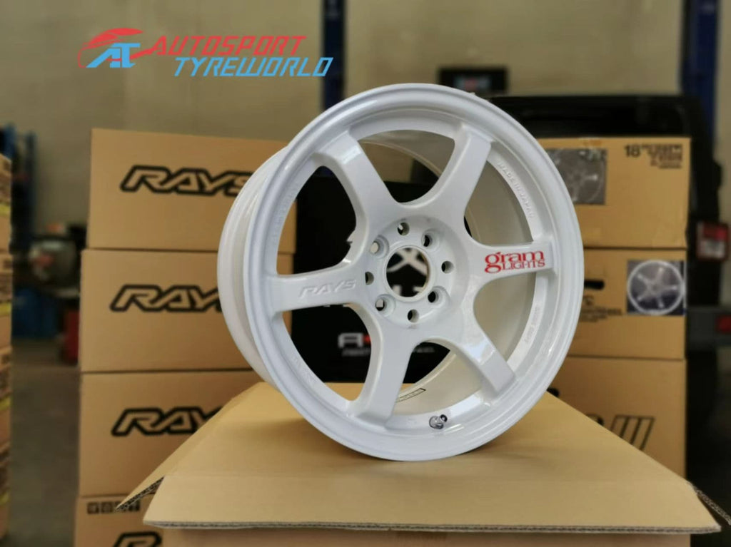 Rays Gram Light 57DR - Dash White