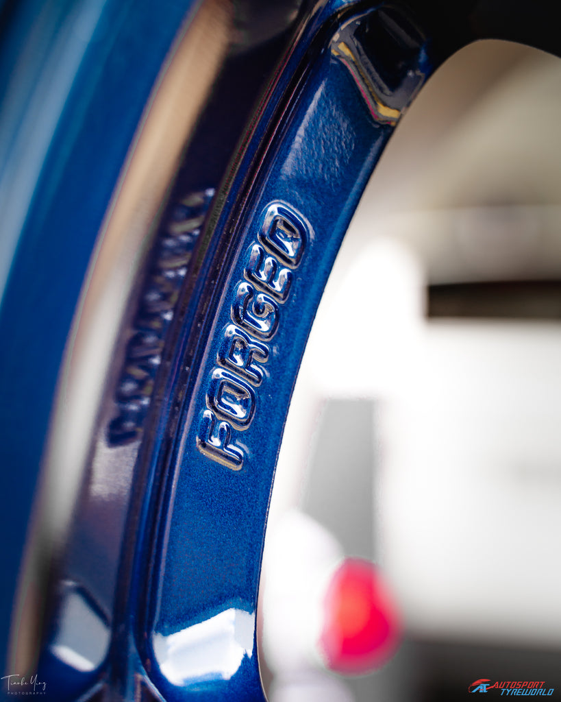 Rays Volk Racing CE28SL - 18X9.5, +15, 5X114.3 - Mag Blue