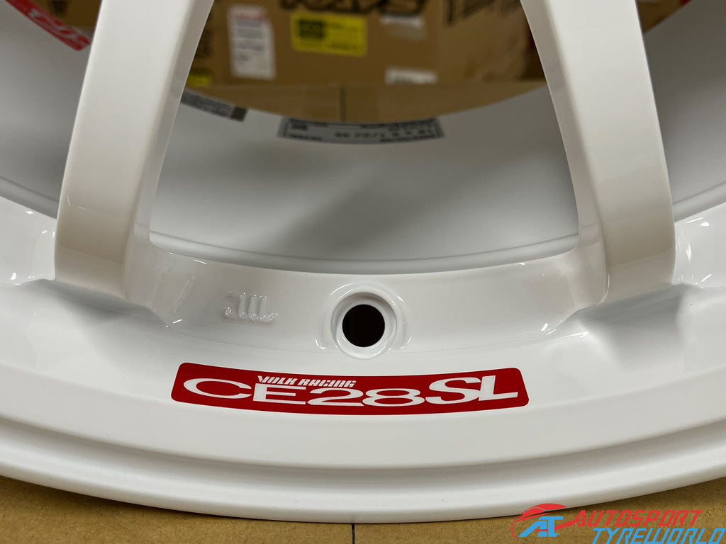 Rays Volk Racing CE28SL - Dash White - 18X9,5, +38, 5X114.3