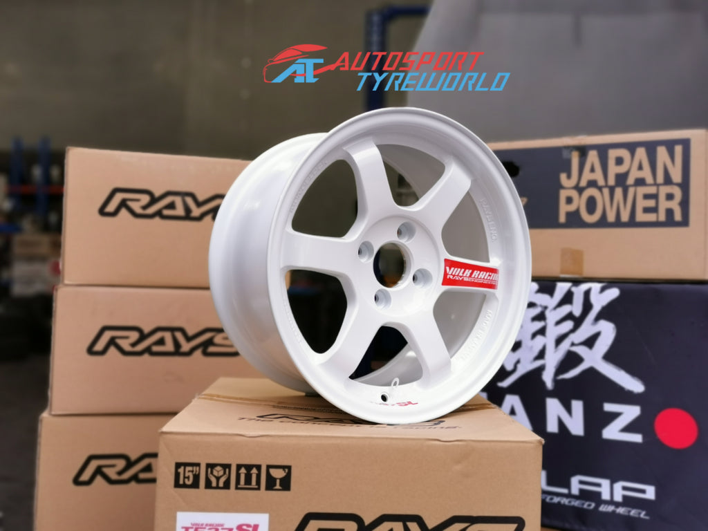 Rays Volk Racing TE37SL 15 inch Dash White (DW)