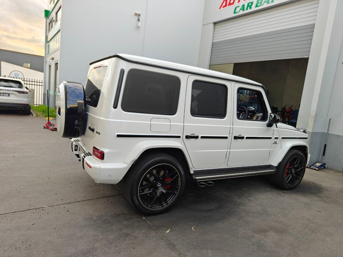 Mercedes G63 Final Fitment Check with Pirelli Scorpion Zero MO