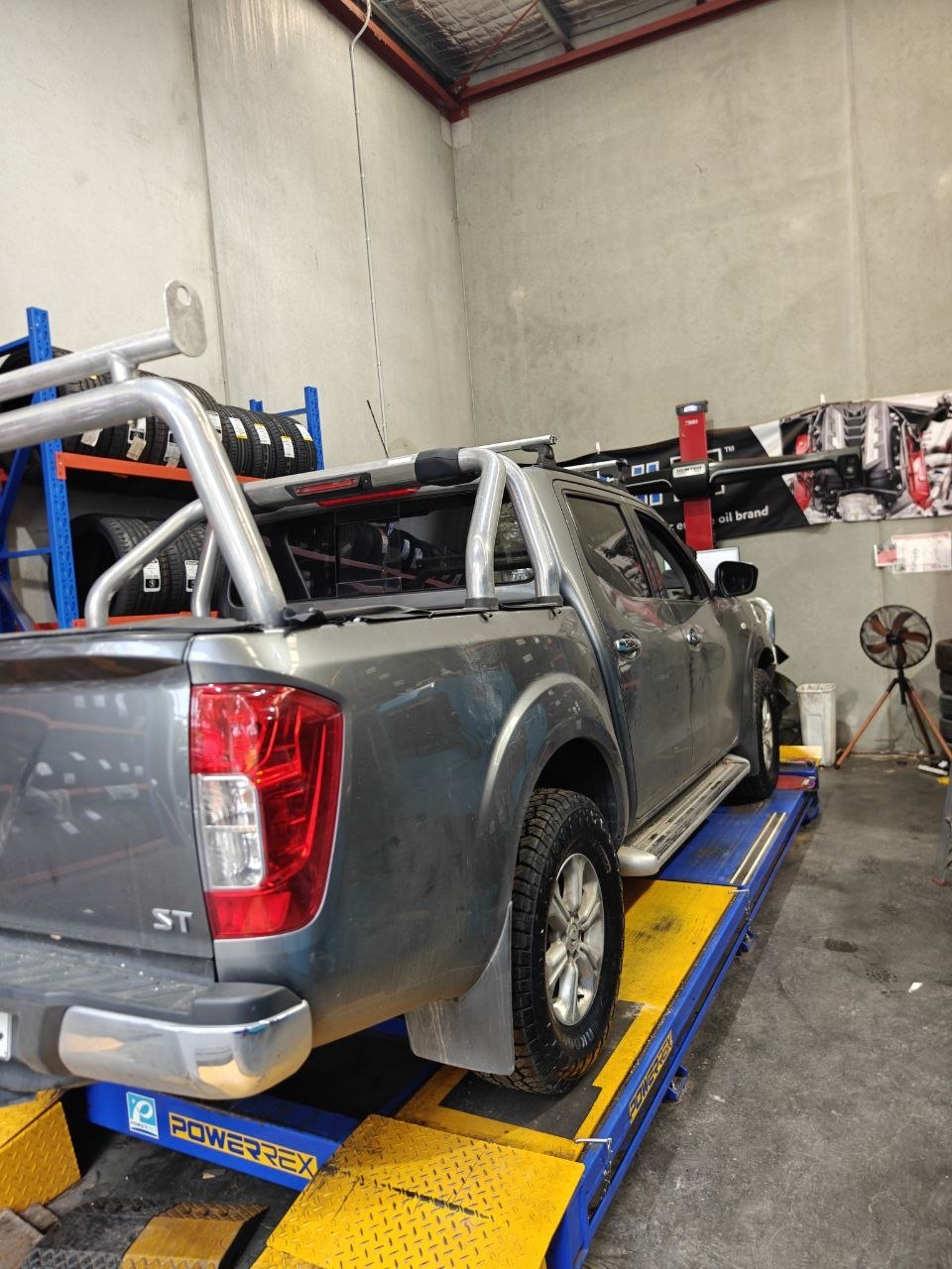 Nissan Navara 265/70R16 Hankook RF12 Tyres and Wheel Alignment in Magill