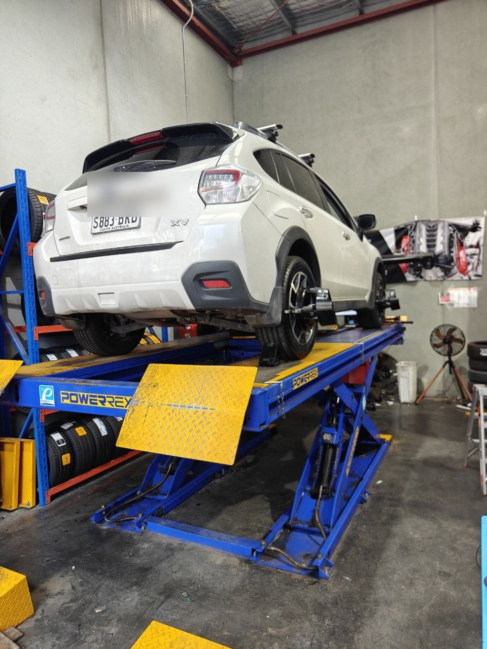 Subaru XV 225/55R17 Yokohama G95A Tyres and Wheel Alignment in Magill