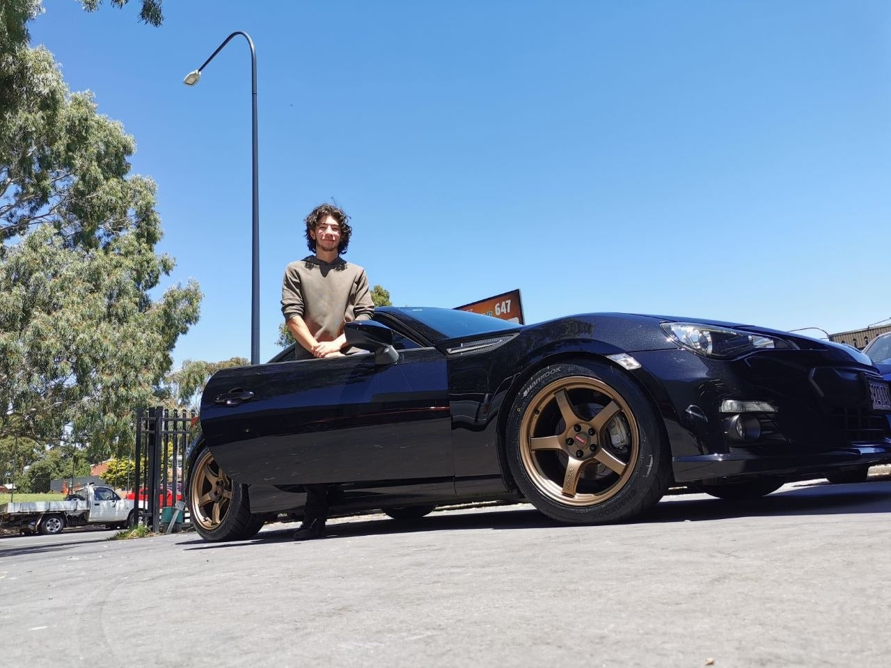 RAYS Gram Lights 57DR 18x9.5 +38 5x100 for Subaru BRZ