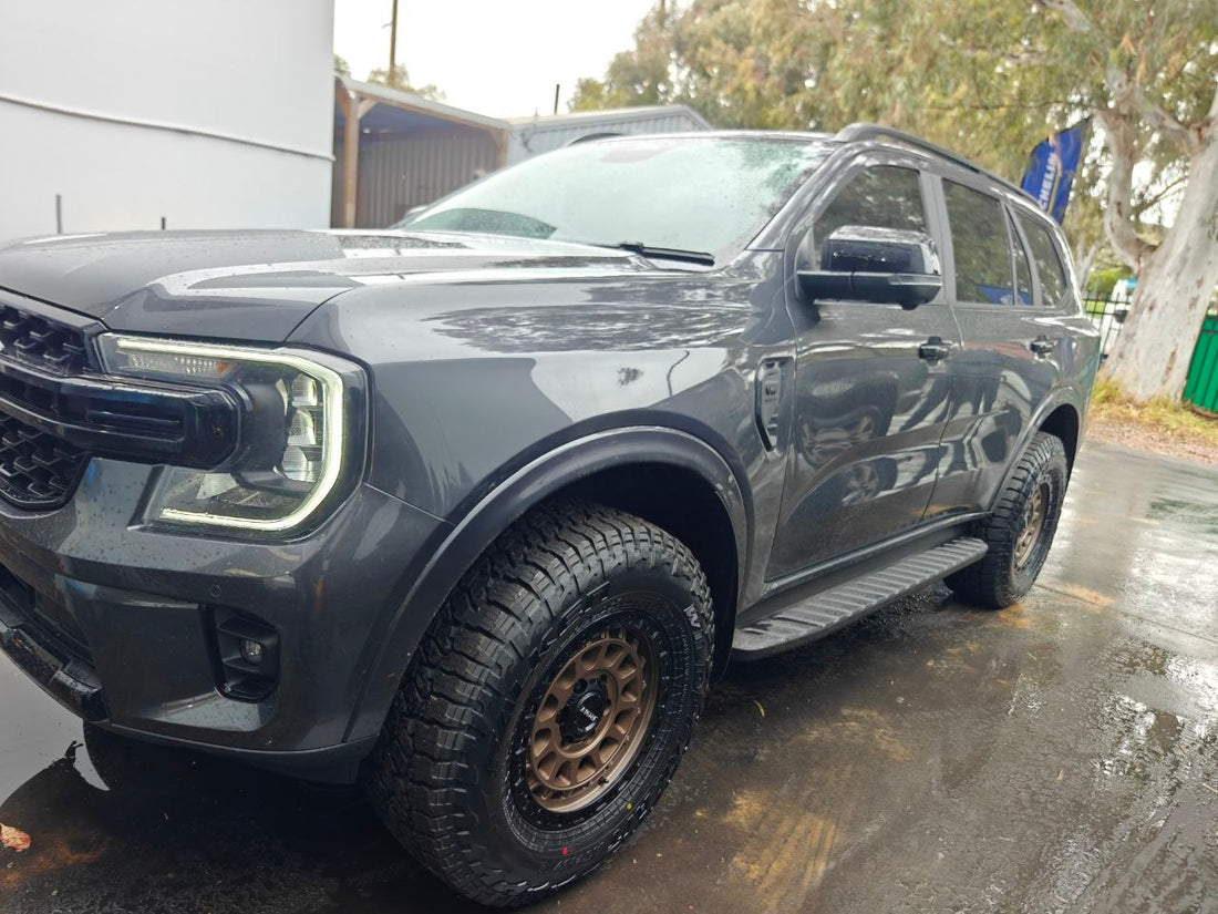 Ford Everest Wheel Alignment After a 285/70R17 Tyre Upgrade