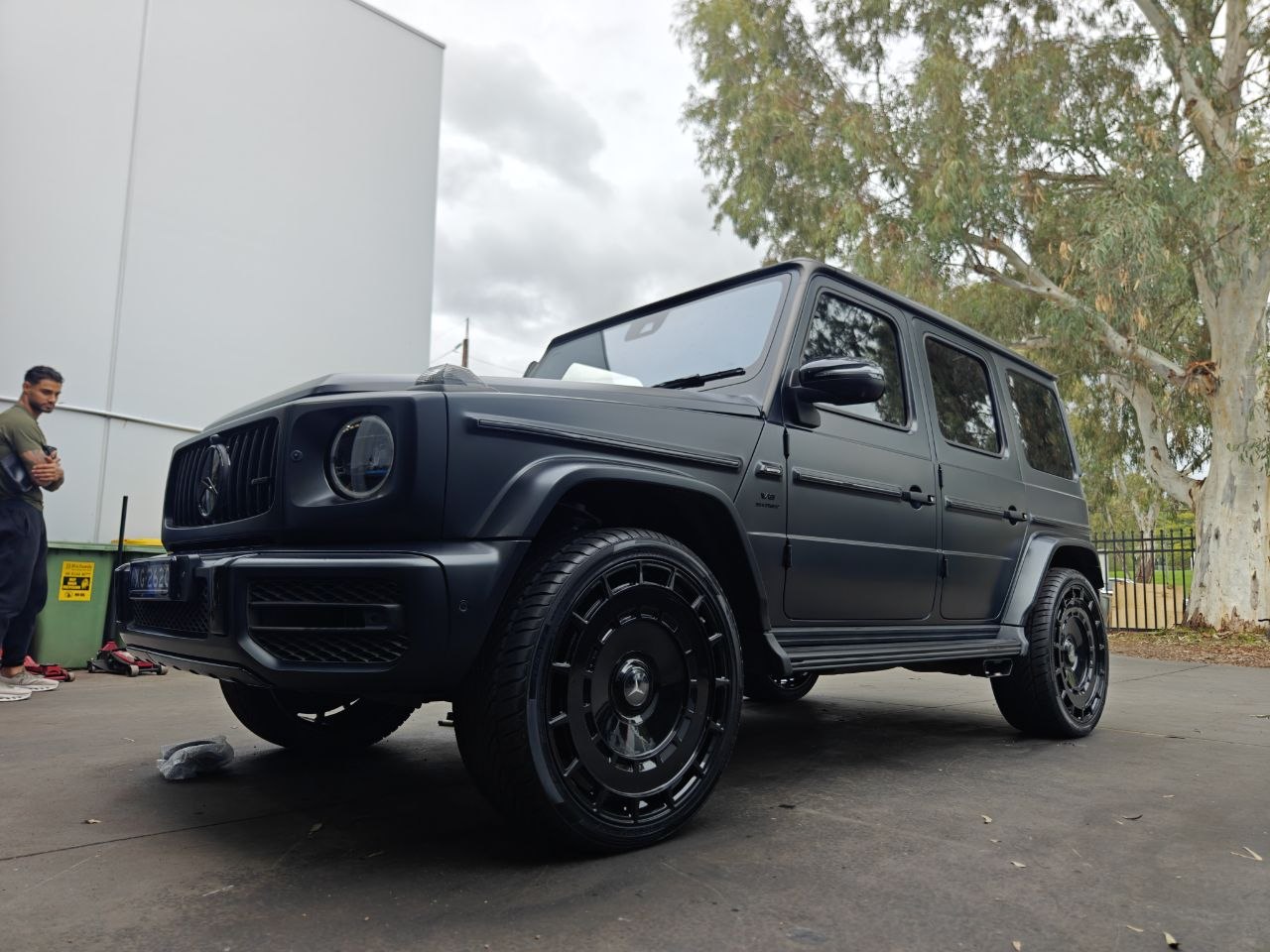 G63 Black 24 Inch Wheel Presence for Adelaide Streets