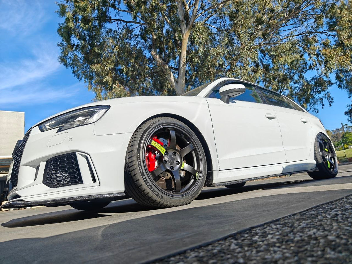Audi RS3 RAYS TE37SAGA SL M-Spec PS5 Performance Package Adelaide