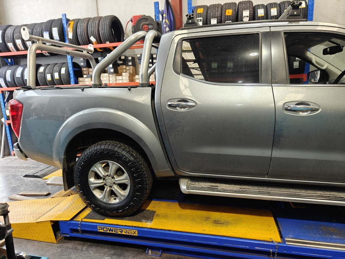 Nissan Navara Ute Tyre Replacement: Hankook RF12 and Alignment Checklist