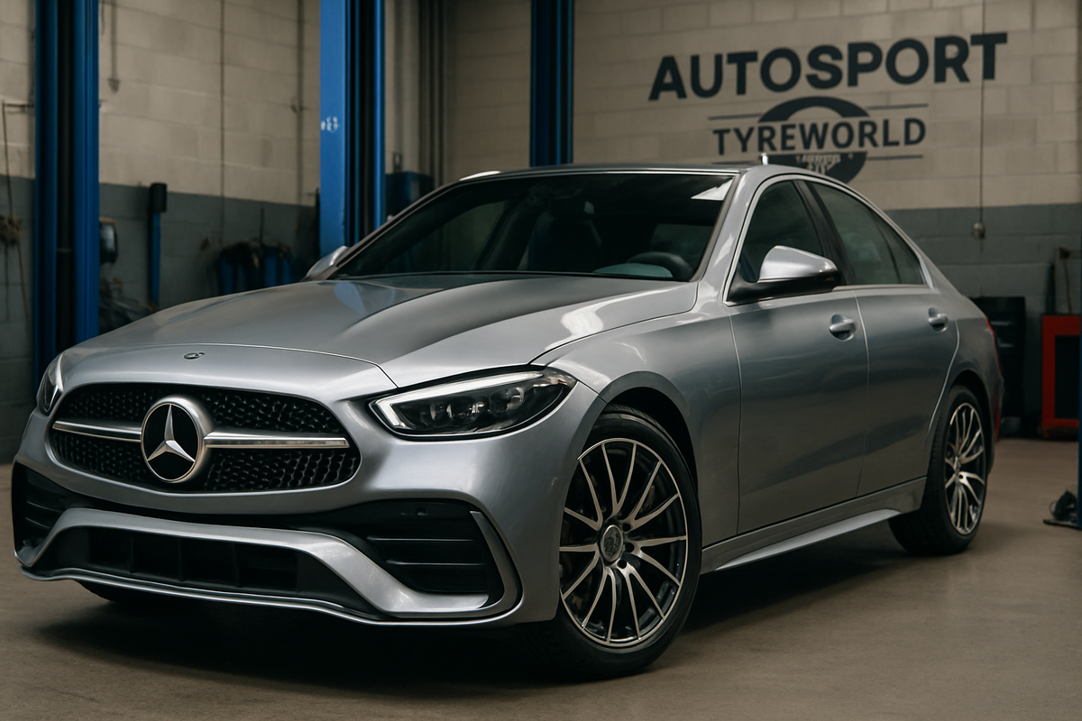 Mercedes-Benz C-Class W206 2021-2026 Tyre Size Guide for Adelaide Drivers