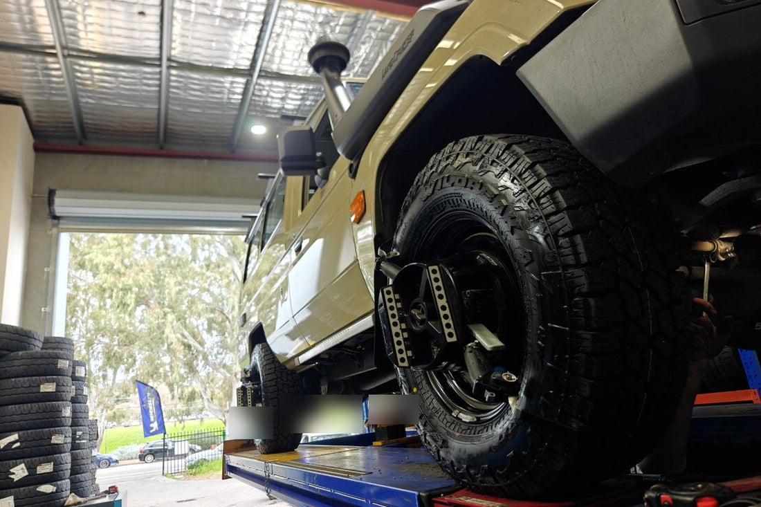 Toyota LC78 Falken AT4W Wheel and Tyre Upgrade Adelaide