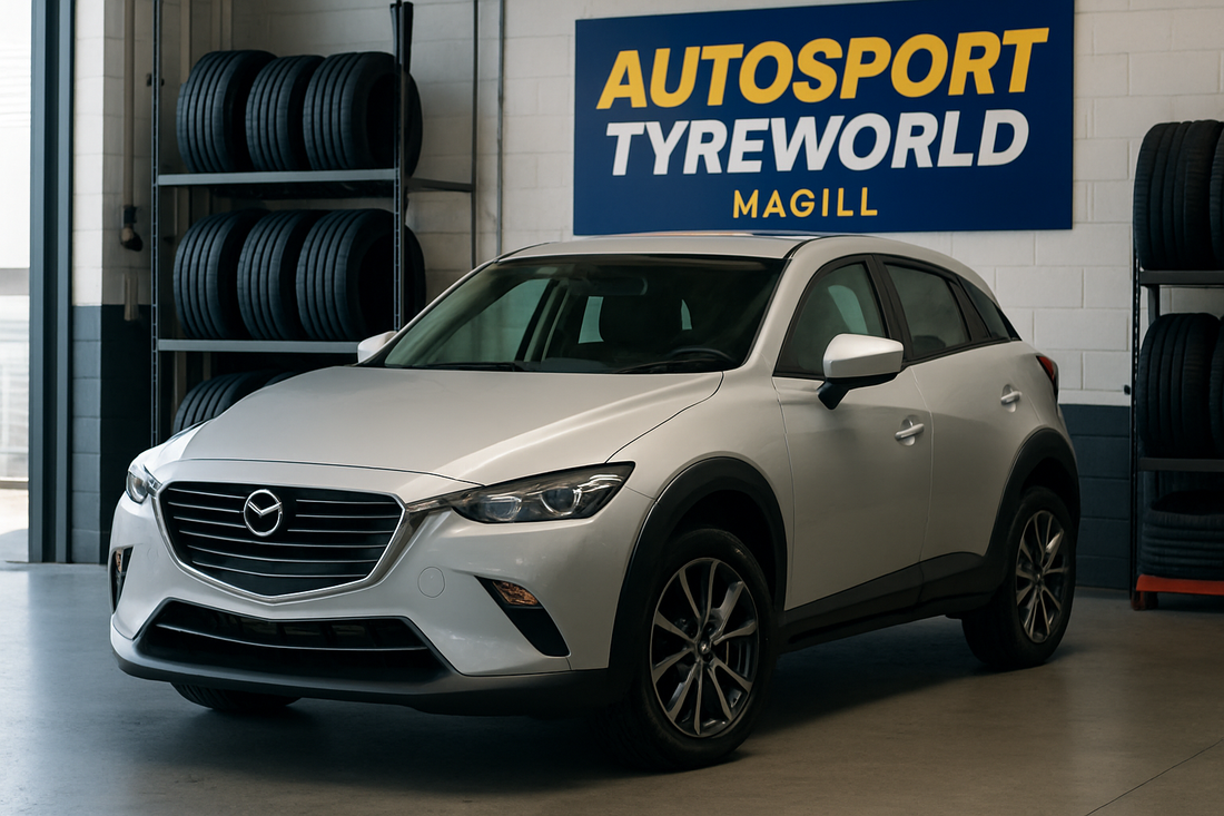 Mazda CX-3 DK 2015-2026 Tyre Size Guide for Adelaide Drivers
