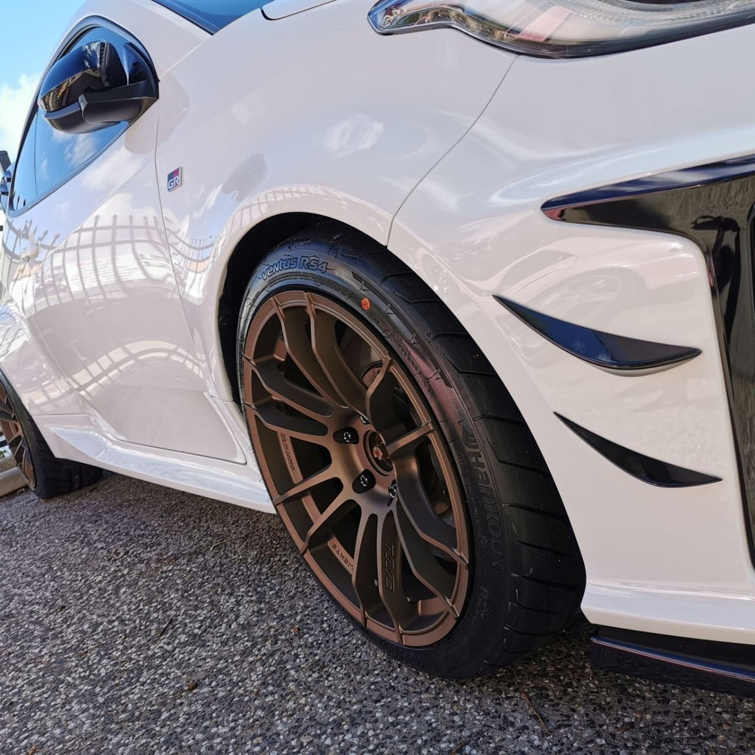 Toyota GR Yaris RAYS 57XR Hankook RS4 Tyres Adelaide