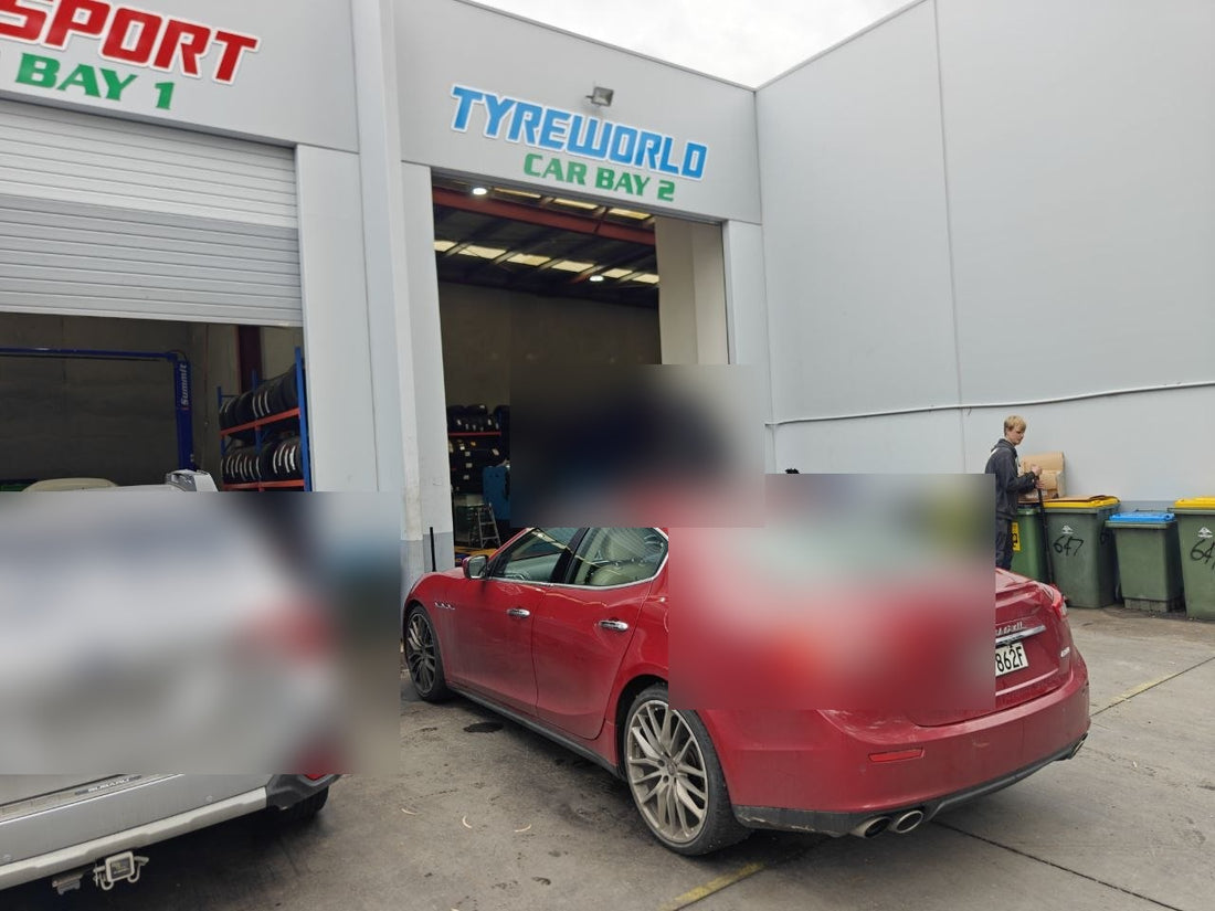 Maserati Ghibli Low Profile 21 Inch Tyres Adelaide Alignment Check