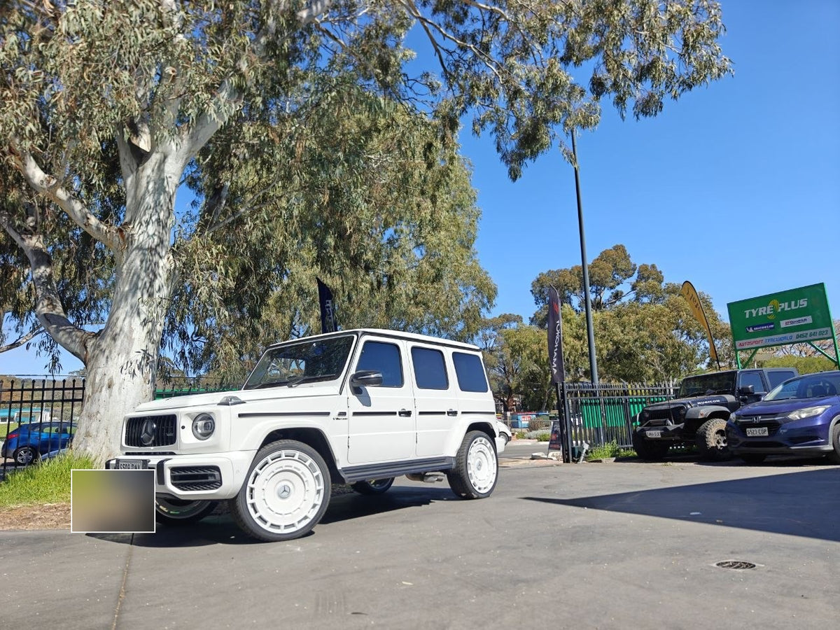 G63 Four-Wheel Alignment After New 295/35R24 Tyres