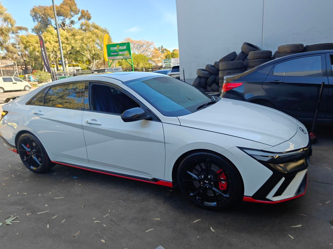 Hyundai i30 N 245/35R19 Continental MC7 Tyres and Wheel Alignment in Magill