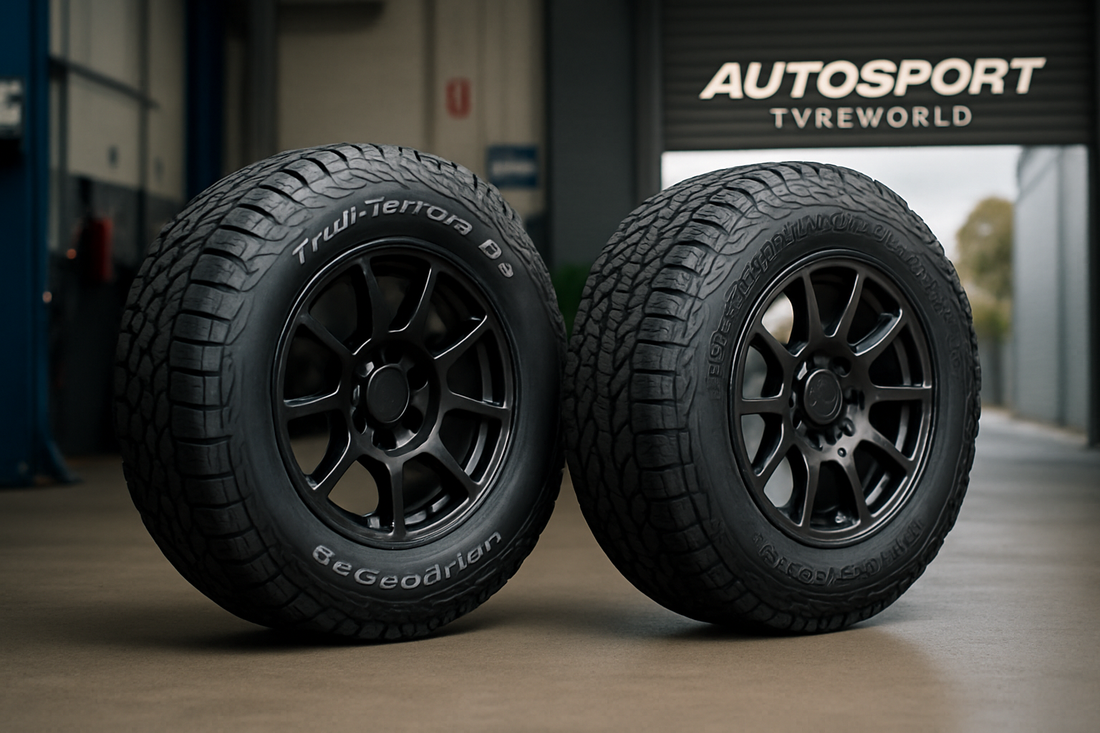 BFGoodrich Trail Terrain T/A vs Yokohama Geolandar A/T G015 in Adelaide