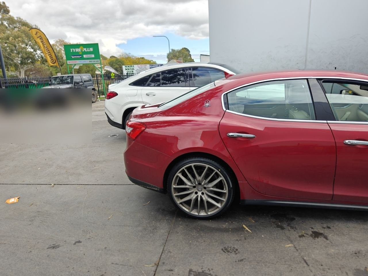 Winrun R330 285/30R21 Maserati Ghibli Rear Fitment Magill