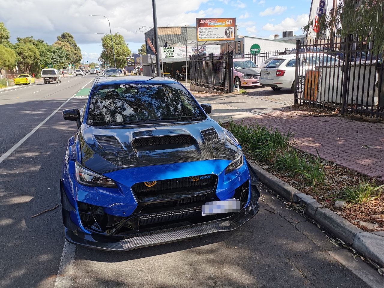 Subaru WRX Advan GT Beyond and Michelin PS5 Fitment Adelaide