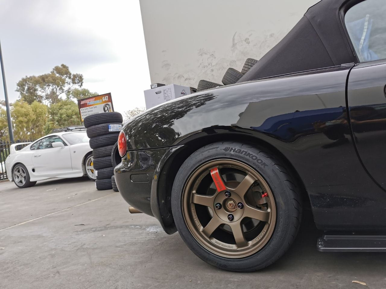 Rays TE37SL 15x8 +35 4x100 Wheels for Mazda MX-5 Adelaide