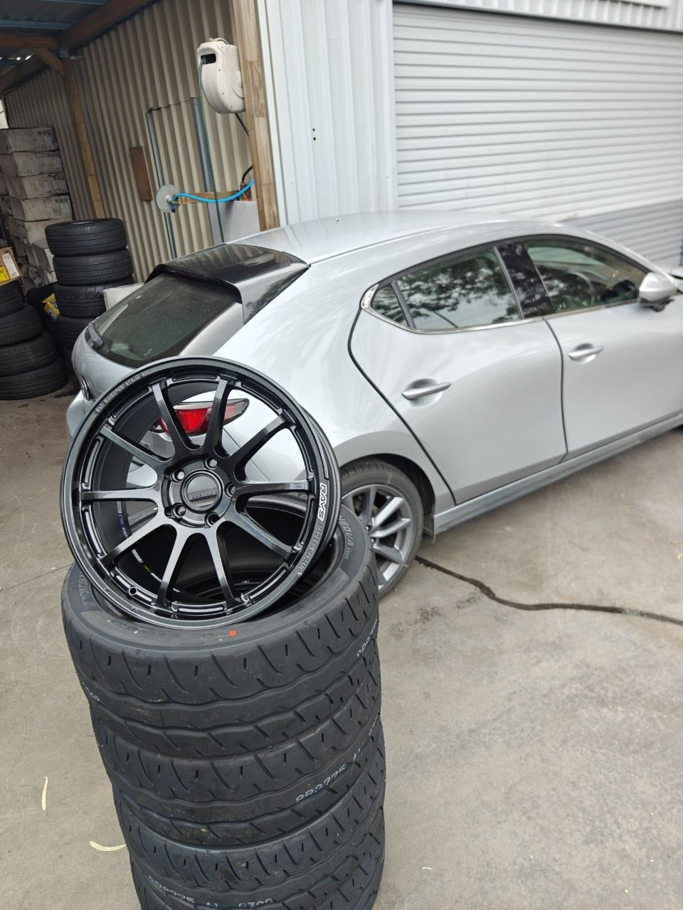 RAYS Gram Lights 57NR 18x8.5 +38 for Mazda 3 BP Adelaide