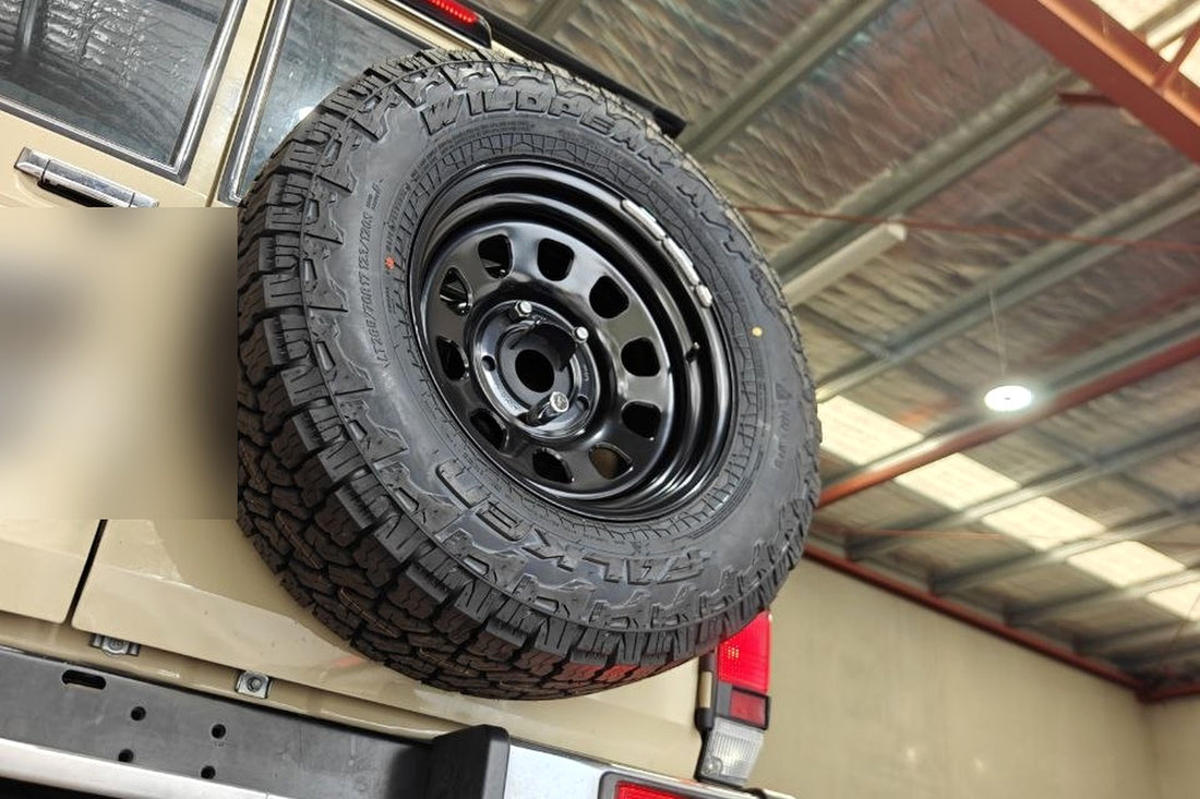 17x8 5x150 Dynamic D Shape Wheels for Toyota LC78 Adelaide