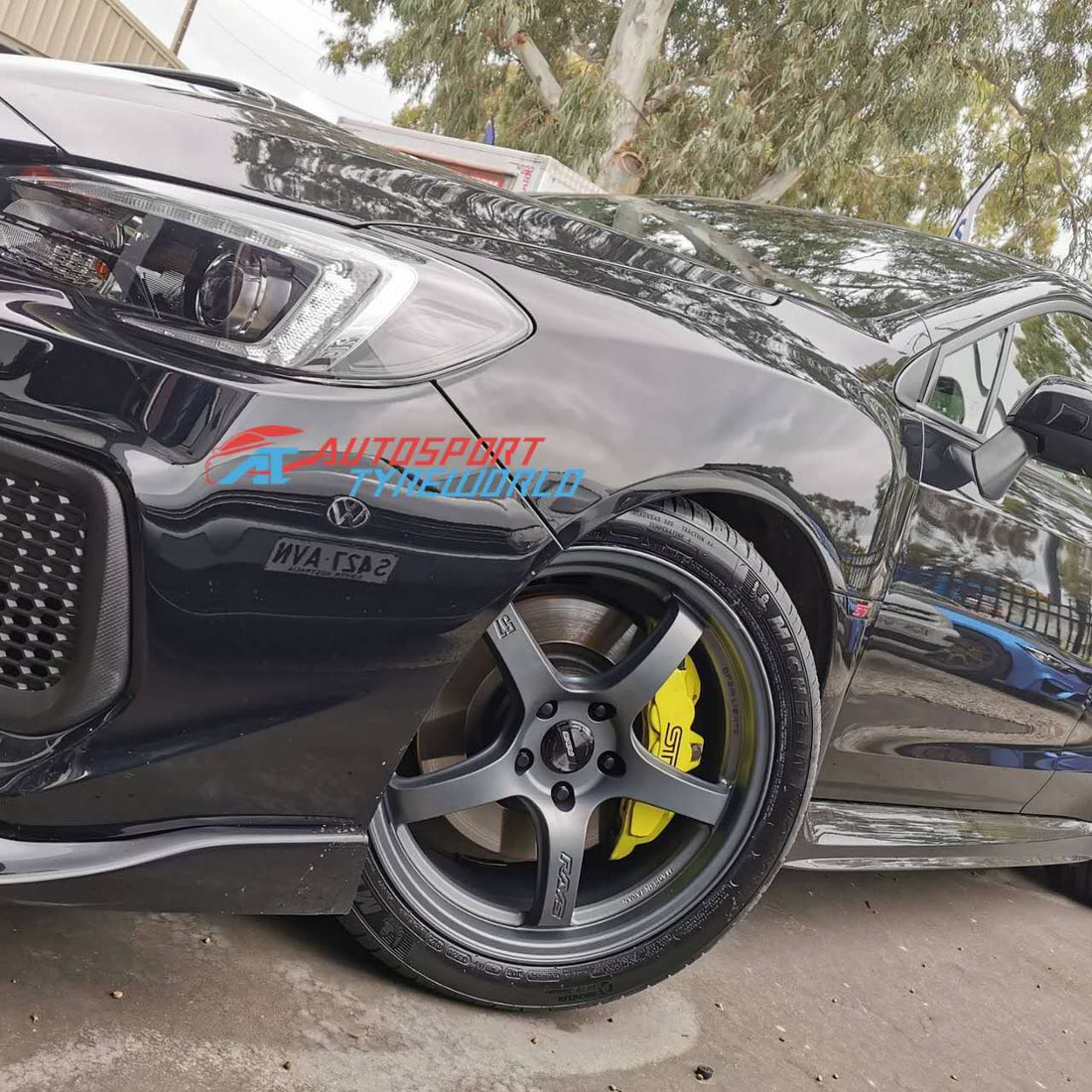Subaru STI Wheel and Tyre Setup – Rays 57CR with Michelin PS5 for Daily Driving