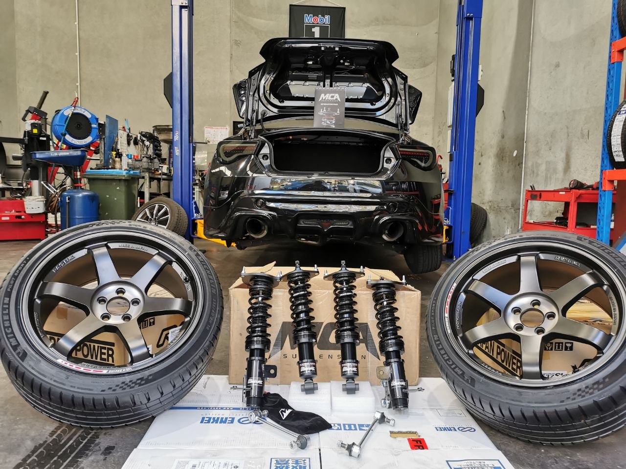 Toyota 86 TE37SL PW Michelin PS5 MCA RED Fitment Adelaide