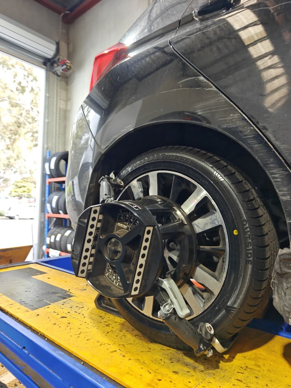 Four-Wheel Alignment After New Tyres on a Honda Jazz in Adelaide