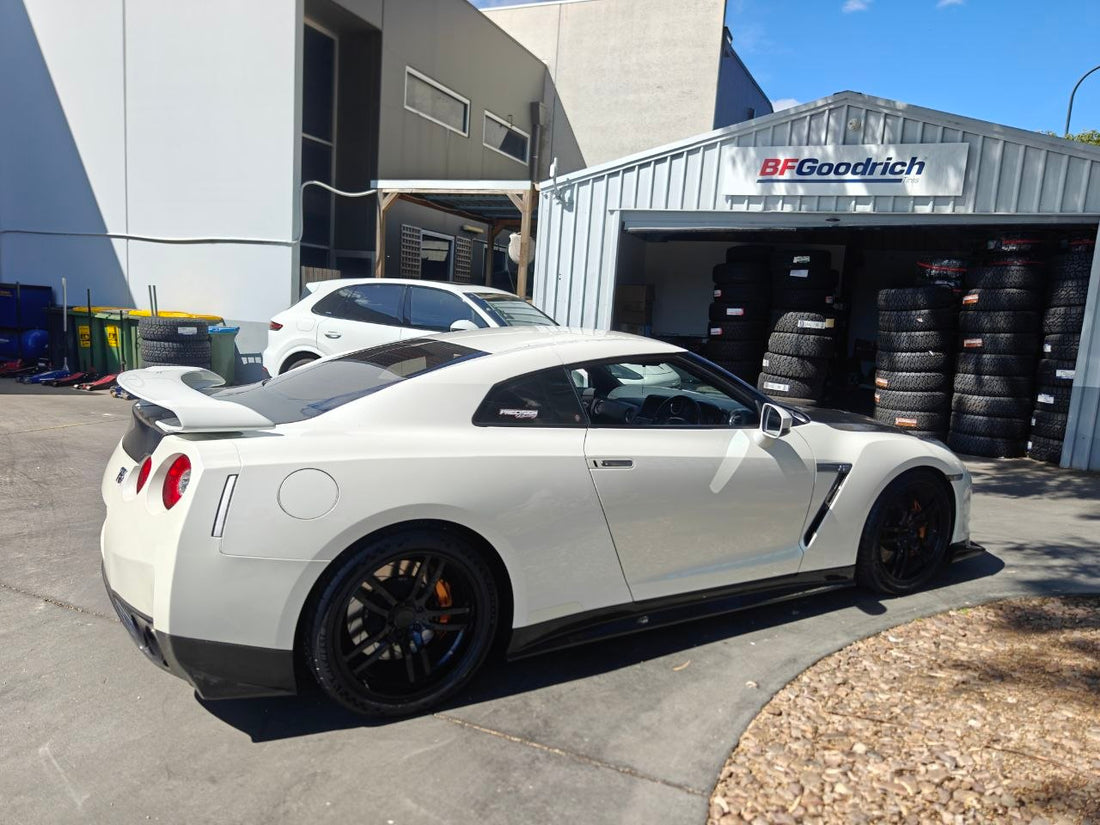 Nissan GT-R R35 Uneven Tyre Wear: What Alignment Can and Cannot Fix