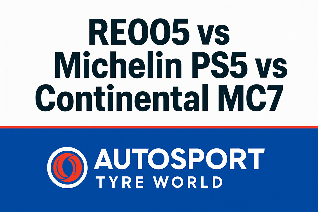 Bridgestone RE005 vs Michelin PS5 vs Continental MC7 Review for Adelaide Drivers