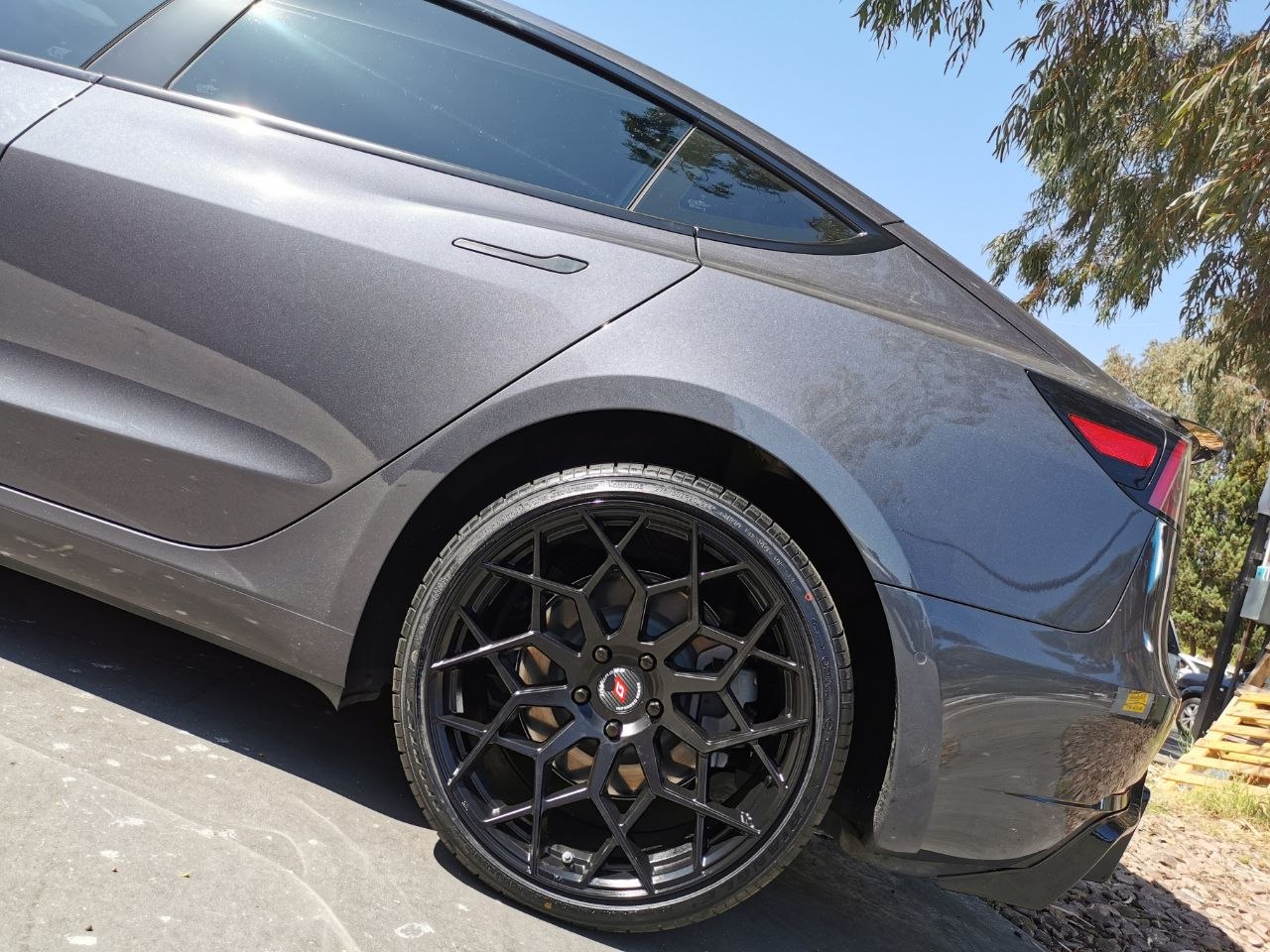 Tesla Model 3 20-Inch Inforged Wheel Fitment with Triangle Tyres