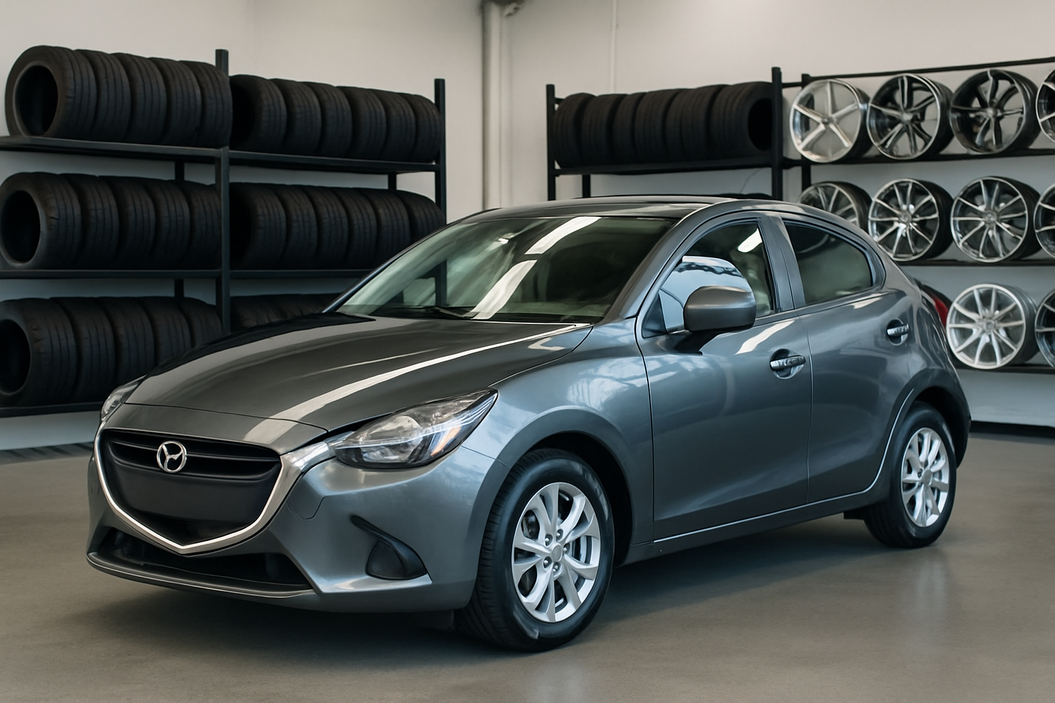 Mazda 2 DJ 2014-2026 Tyre Size Guide for Adelaide Drivers