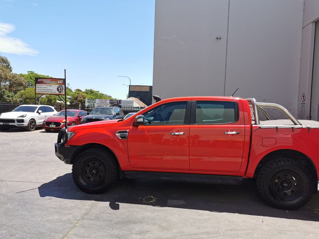 ROH Trak D and Comforser CF1100 for Ford Ranger 3.2