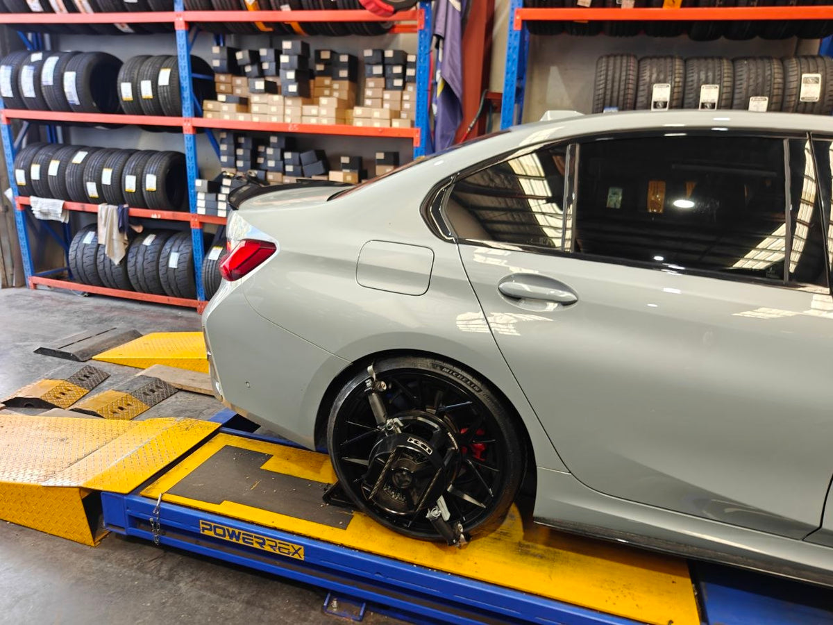 BMW G20 Black 20 Inch Wheels and Michelin PS4S Magill Fitment