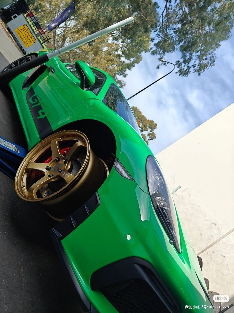 Porsche 718 Cayman GT4 Advan GT Beyond Wheels Adelaide
