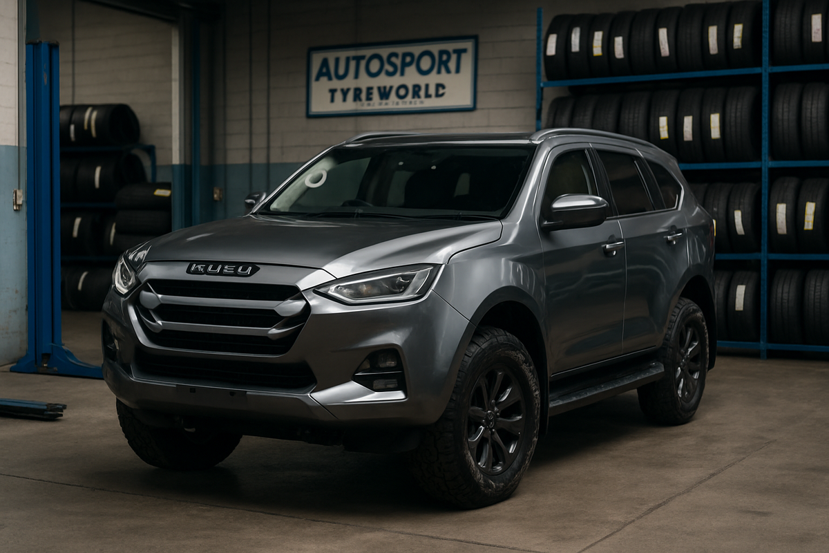 Isuzu MU-X RG 2021-2026 Tyre Size Guide for Adelaide Drivers