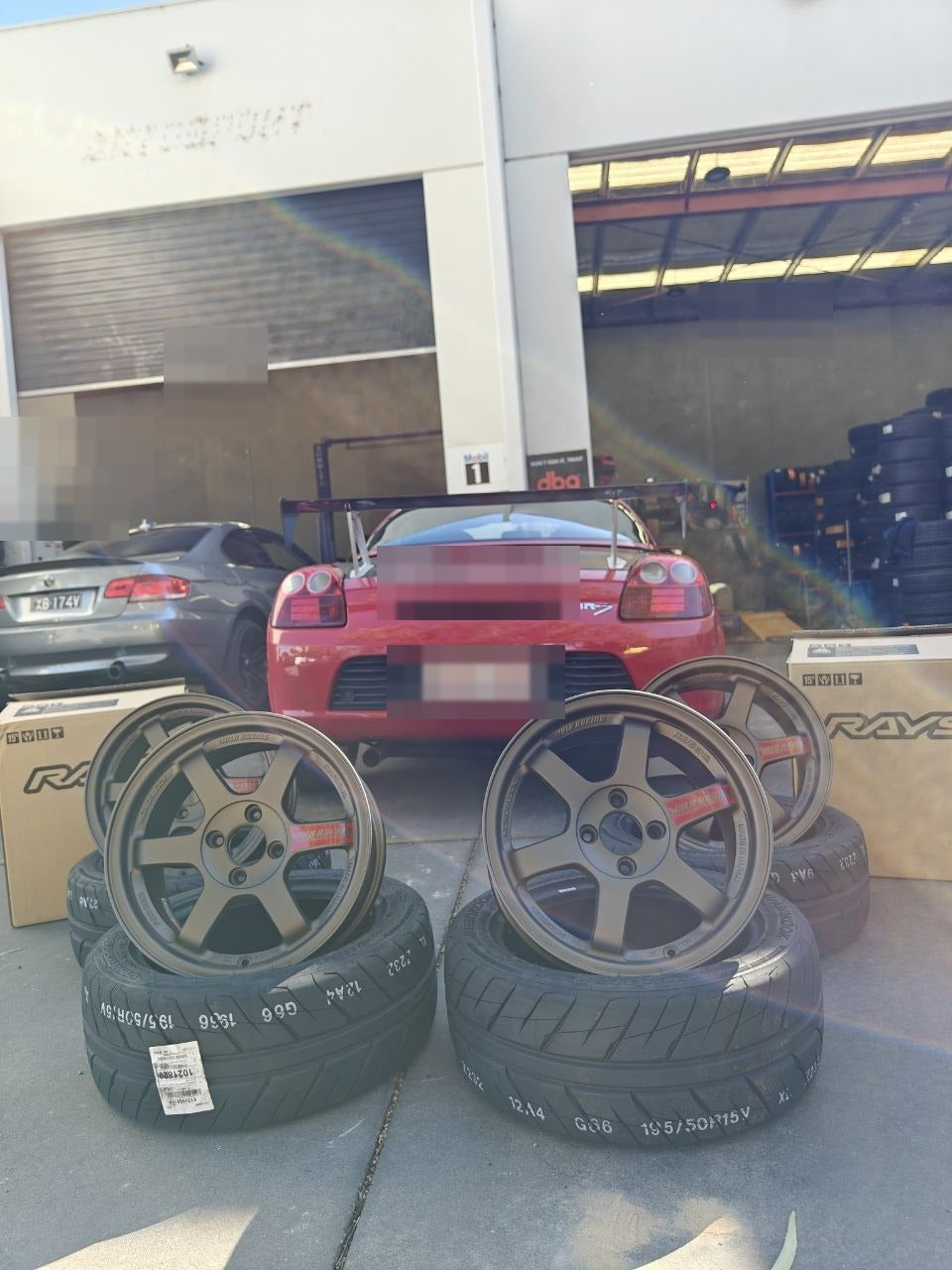 Rays TE37SL 15x8 +35 4x100 for Toyota MR-S Adelaide