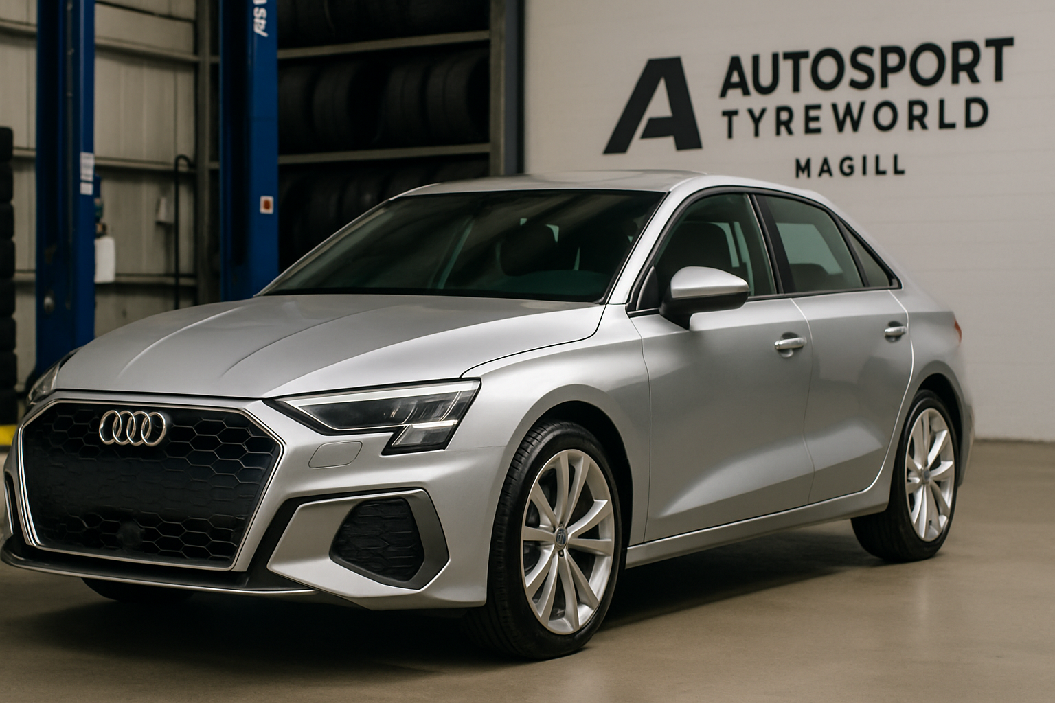 Audi A3 8Y 2021-2026 Tyre Size Guide for Adelaide Drivers
