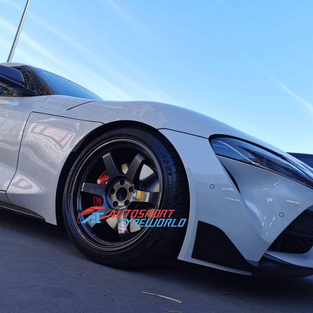 Toyota Supra A90 A91 Wheel and Tyre Setup – Rays TE37 Fitment Guide in Adelaide