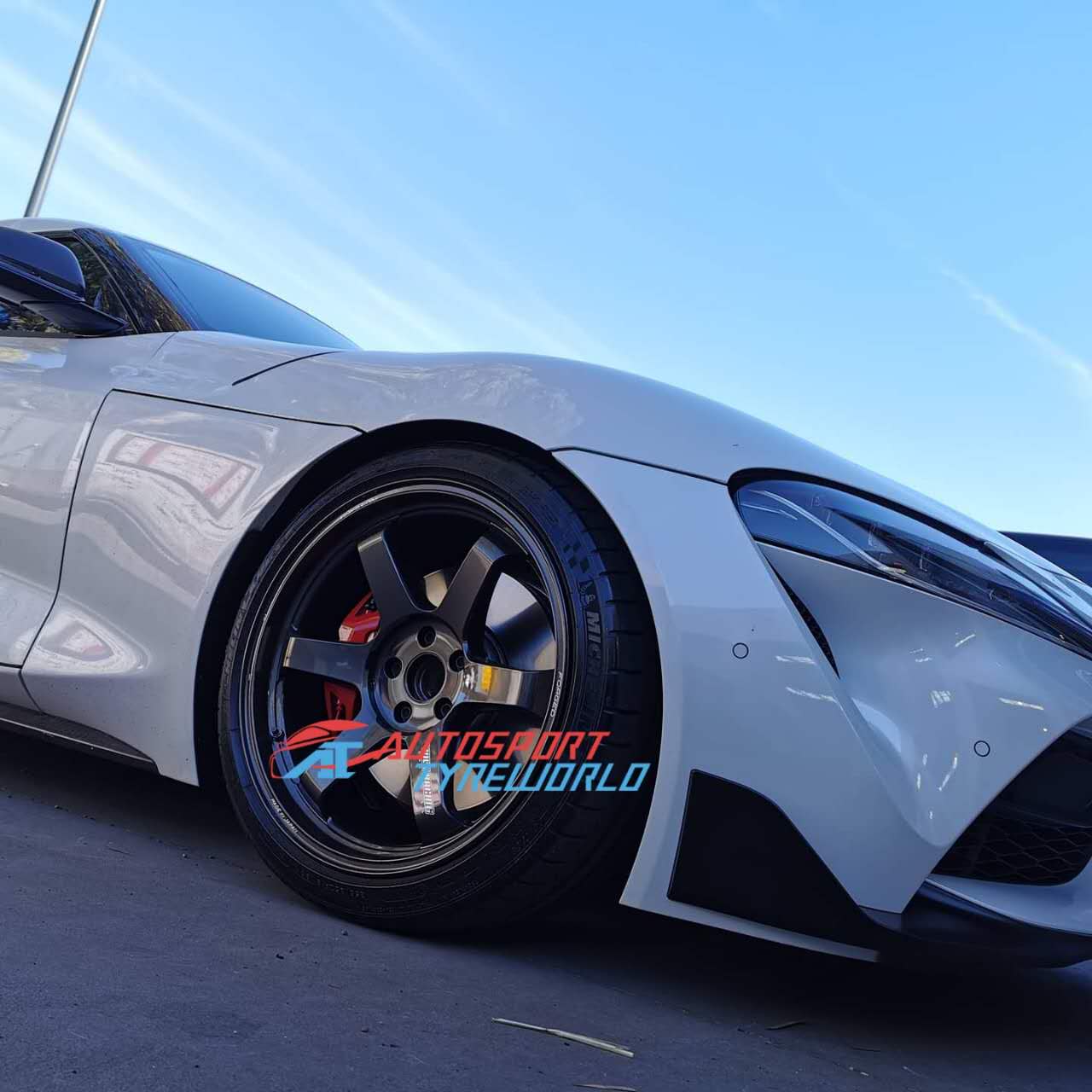 Toyota Supra A90 A91 Wheel and Tyre Setup – Rays TE37 Fitment Guide in Adelaide