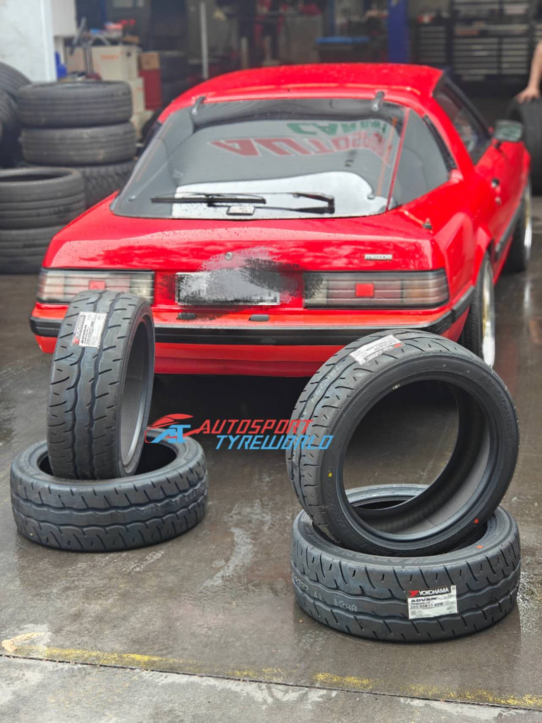 Mazda RX-7 SA22C Alignment Setup – Classic Car Geometry Correction in Adelaide