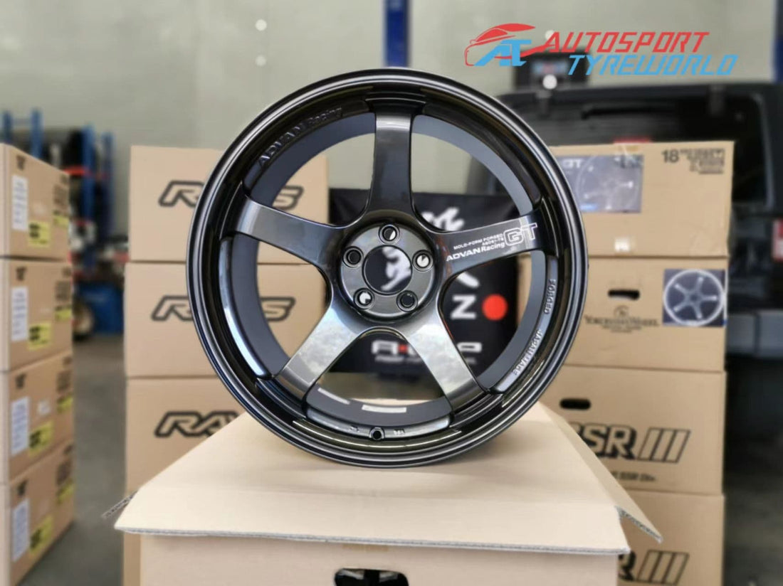Yokohama Advan Racing GT Premium Version - Dark Bronze Metallic + Machining Logo in Adelaide, Product SEO Fitment and Wheel Guide