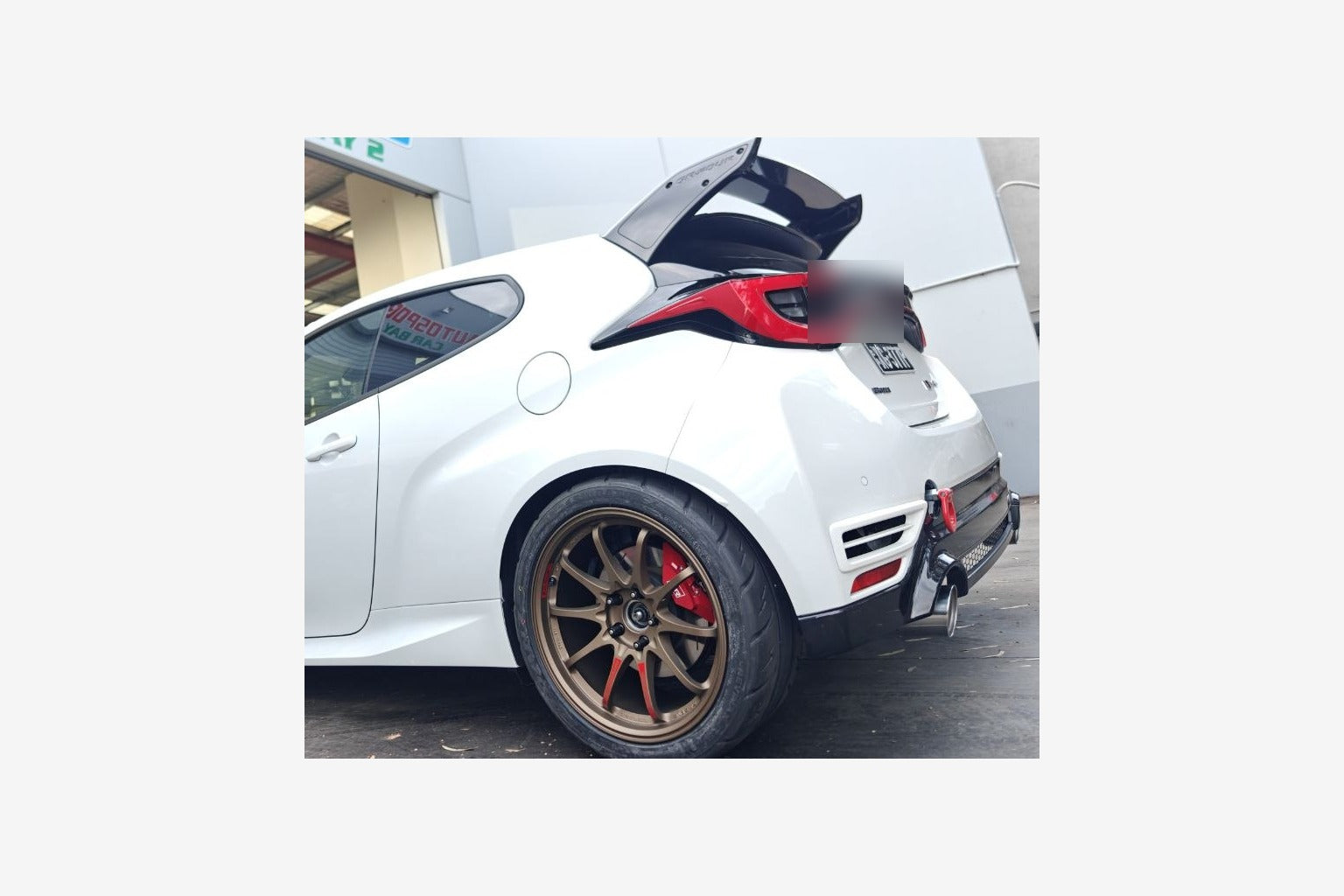 Four-Wheel Alignment After Rays Wheels and Rydanz Tyres on GR Yaris