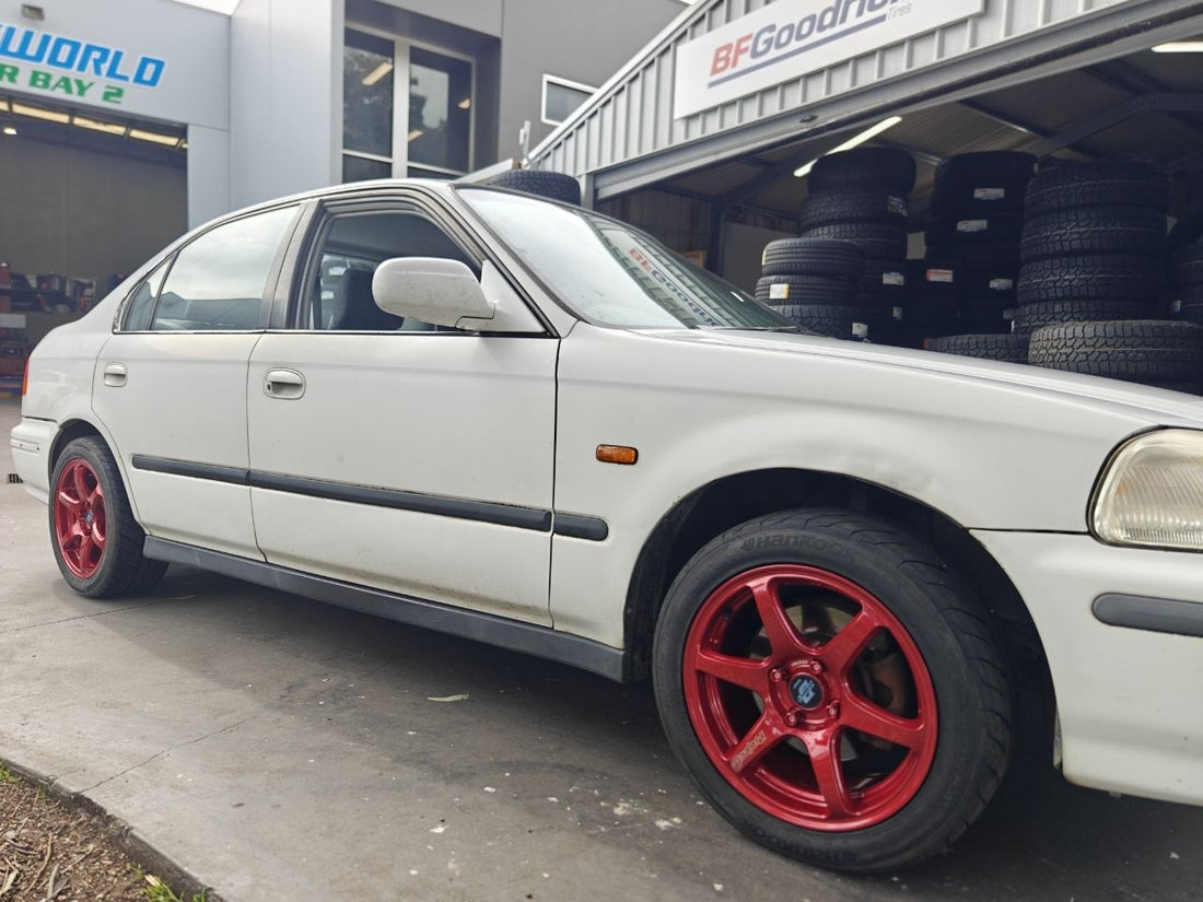 Honda Civic EK Sedan Lenso Wheels: Fitment Checks Before Alignment