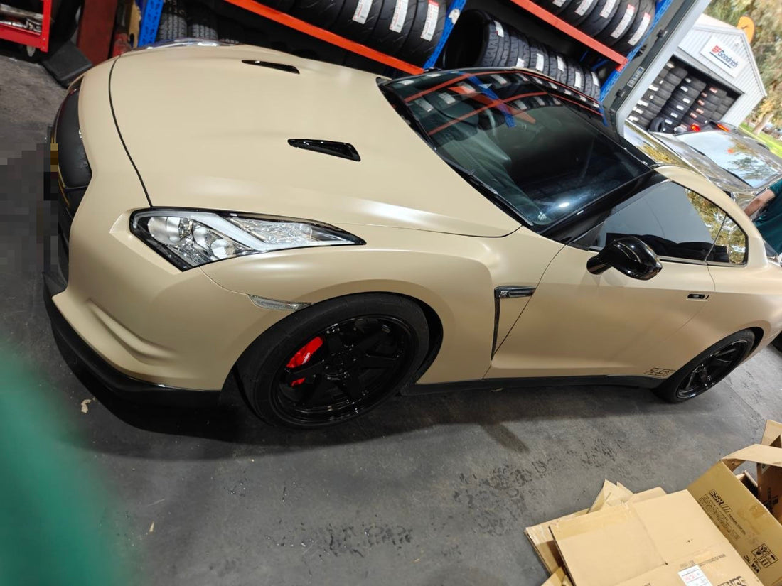 Yokohama AD09 GTR35 Tyre Replacement and Alignment Result in Magill
