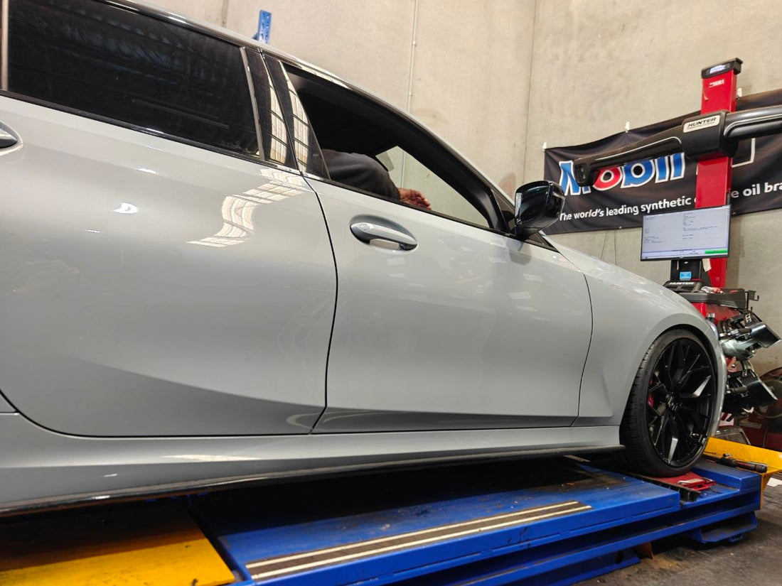 BMW G20 20x9 Front Wheel Fitment and 235/35R20 PS4S