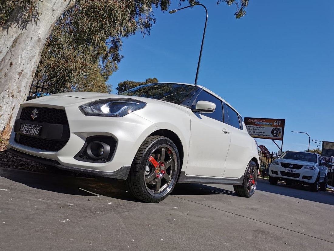 Rays TE37SL and Michelin PS4 Package for Swift Sport Adelaide