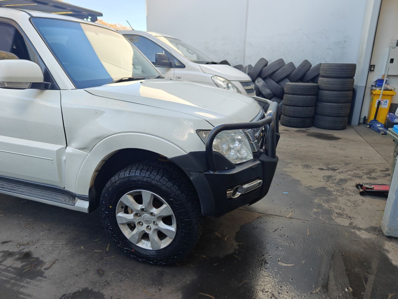 Mitsubishi Pajero 265/65R17 Falken AT4W Tyre Fitment Adelaide