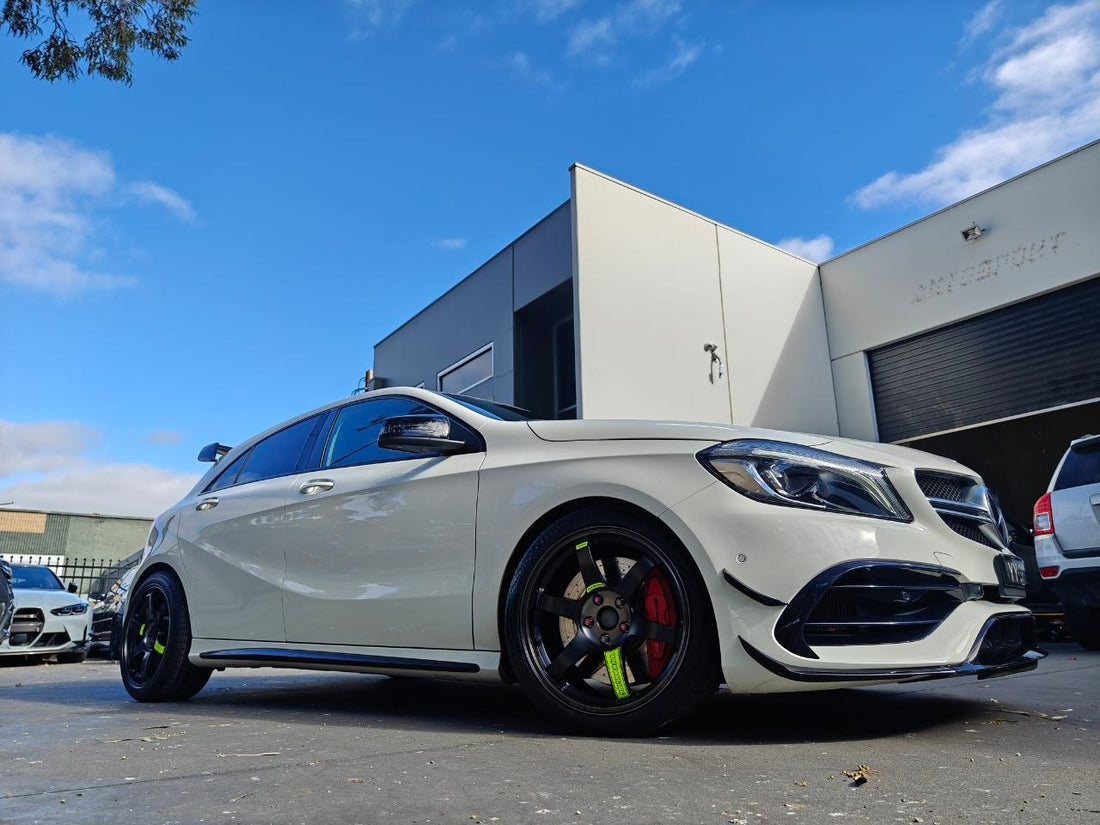 Mercedes-AMG A45 W176 Wheel Fitment Guide TE37SAGA SL Adelaide